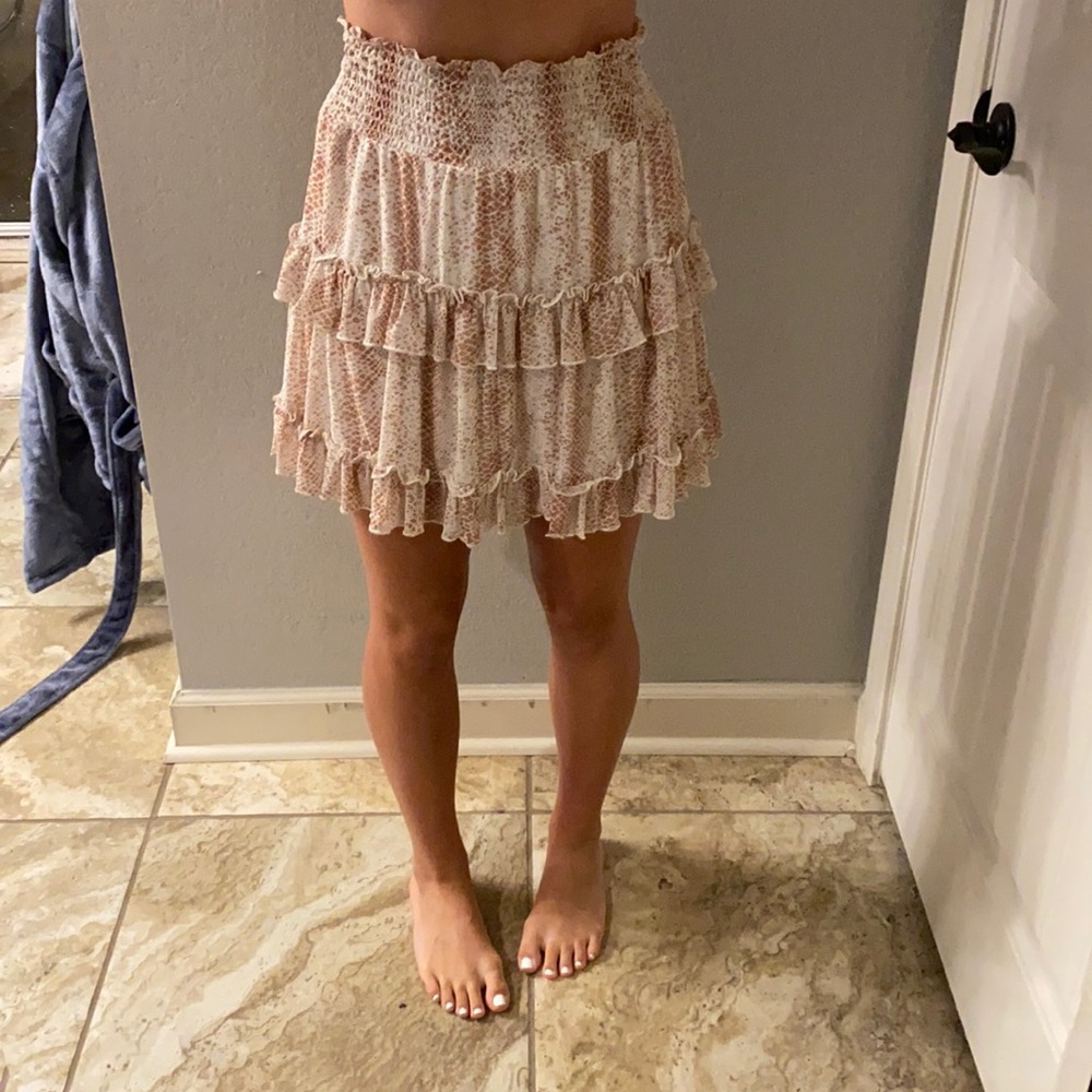 snake skin skirt